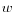 w