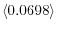 \langle 0.0698\rangle 