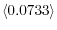 \langle 0.0733\rangle 