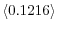  \langle 0.1216\rangle 