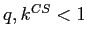  q,k^{CS}<1