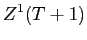 LaTex Encoded Math: \displaystyle Z^{1}(T+1)
