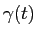  \gamma(t)