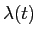  \lambda(t)