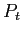 $ P_{t}$