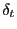  \delta_t