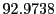  92.9738