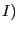 I)