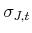  \sigma_{J,t}