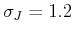  \sigma_J=1.2