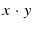  x\cdot y