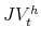  JV_{t}^{h}