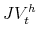 \displaystyle JV_{t}^{h}