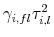  \gamma_{i,fl} \tau^{2}_{i,l}