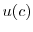  u(c)
