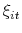 \displaystyle \xi_{it}