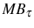  MB_{\tau}