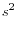 \displaystyle s^2