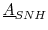 \underline {A}_{SNH}