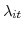 \lambda_{it}