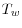  T_{w}