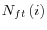  N_{ft}\left( i\right) 