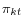  \pi_{kt}