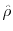  \hat{\rho}