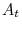  A_{t}