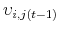  \upsilon _{i,j(t-1)}