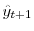  \hat{y}_{t+1}