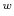  ^{w}
