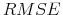  {\small RMSE}