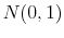  N(0,1)