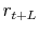  r_{t+L}