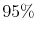  95\%