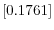  \left[ 0.1761\right] 