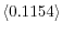  \left\langle 0.1154\right\rangle 