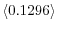  \left\langle 0.1296\right\rangle 