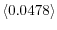  \left\langle 0.0478\right\rangle 