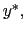  y^{\ast},