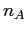  n_{A} 