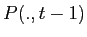  P(.,t-1)