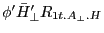 {\phi }'{\bar {H}}'_\bot R_{1t.A_\bot .H} 