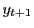  y_{t+1}