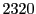  2320
