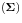 \left( {\rm {\bf\Sigma }} \right)