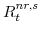  R^{nr,s}_{t}