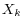 X_k 