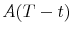  A(T-t)